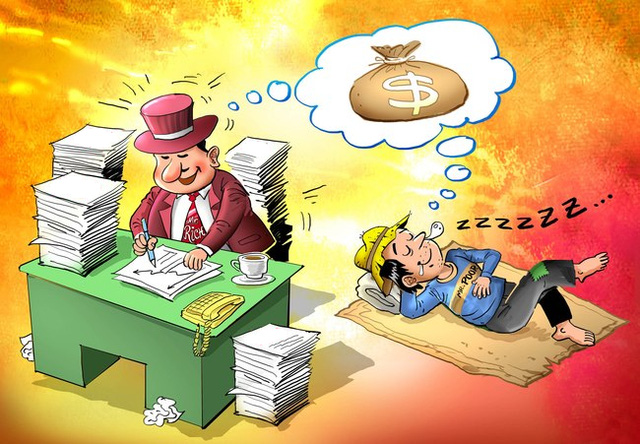 Người giàu luôn hành động còn người nghèo chỉ thích mộng mơ làm giàu. (Ảnh: CMoney)